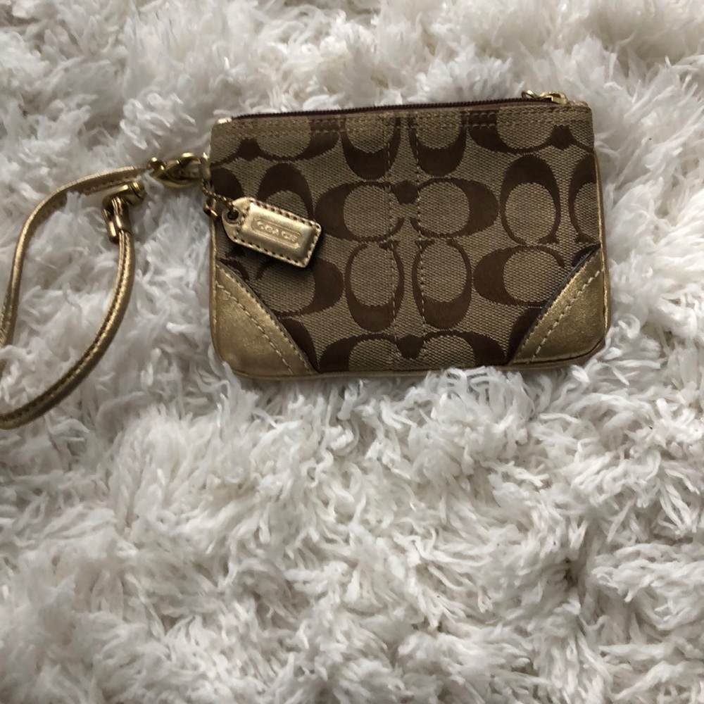 Authentic Coach Wristlet